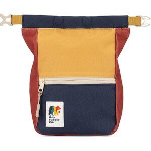 NWT Oso Supply Co. Chalk Bucket, Large Size for Rock Climbing navy/red/yellow